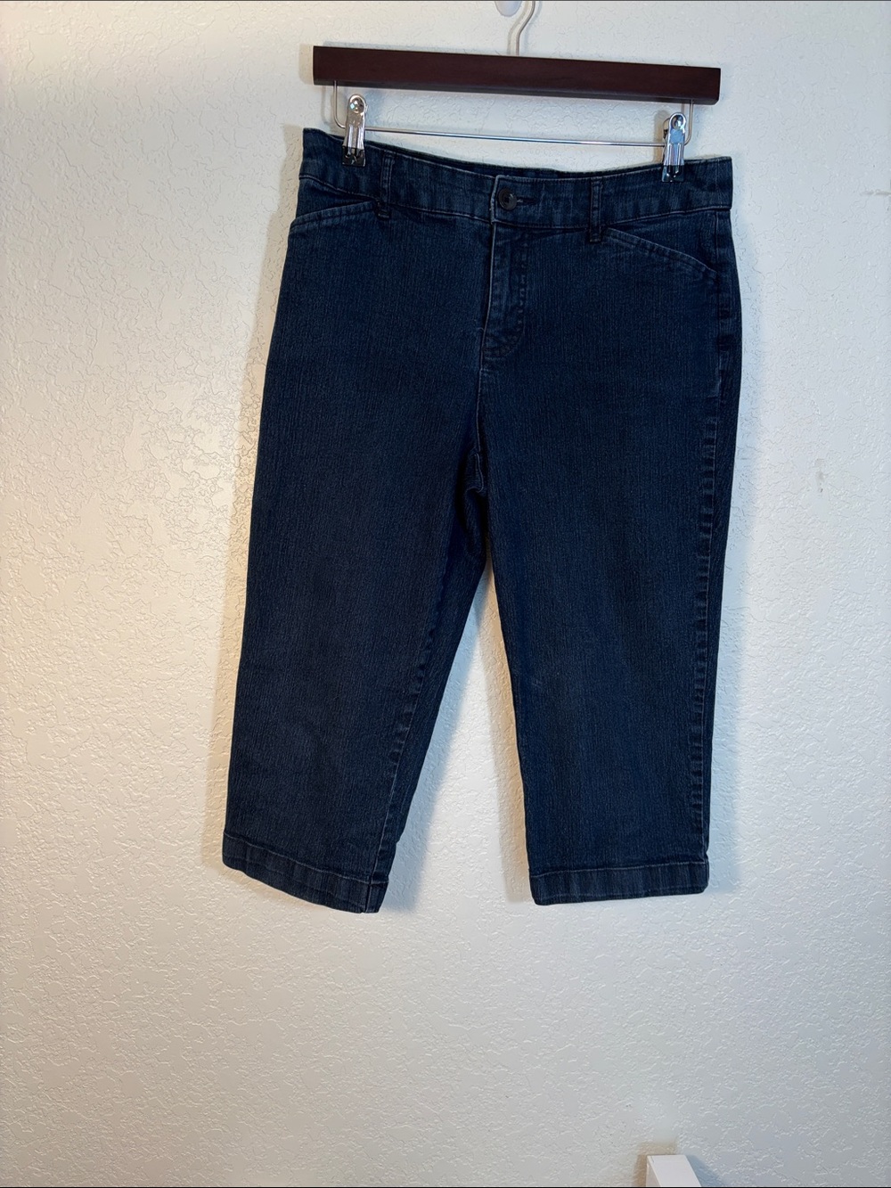 St. John's Bay Dark Blue Cropped Jeans